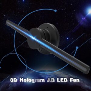 3D Halogram AD LED Fan